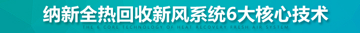 納新全熱交換新風(fēng)換氣機6大核心技術(shù)